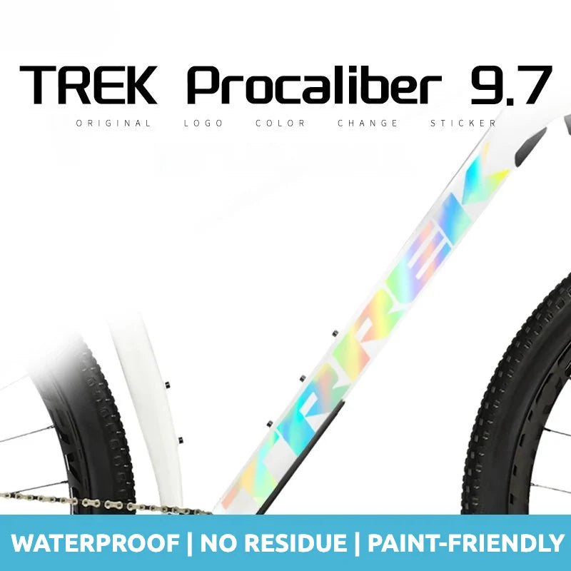 S-PARTS TREK Procaliber 9 Frame Downtube Logo Cover Decal Sticker | Waterproof MTB Custom Sticker