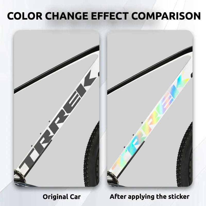 S-PARTS TREK Procaliber 9 Frame Downtube Logo Cover Decal Sticker | Waterproof MTB Custom Sticker - Detail 2