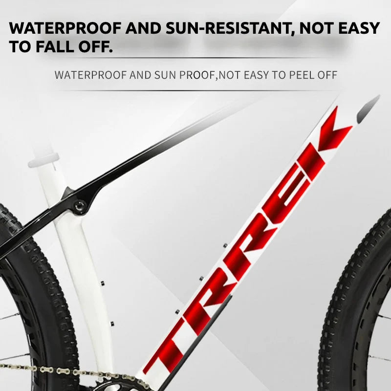 S-PARTS TREK Procaliber 9 Frame Downtube Logo Cover Decal Sticker | Waterproof MTB Custom Sticker - Detail 3