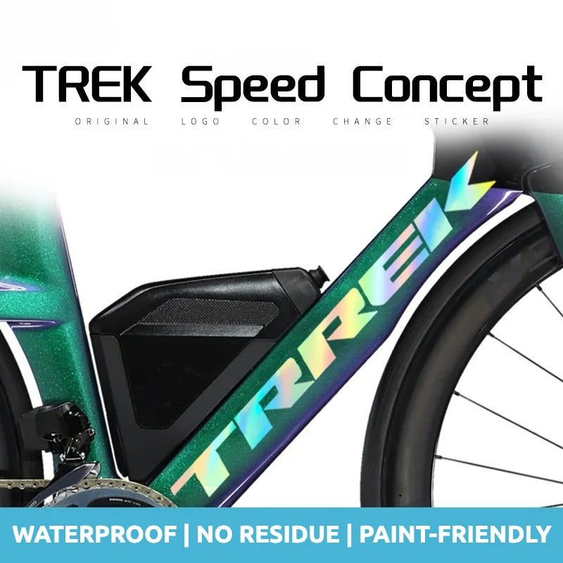 S-PARTS Trek Speed Concept Frame Decal Sticker Kit | Logo Color Change Overlay | Triathlon TT Bike