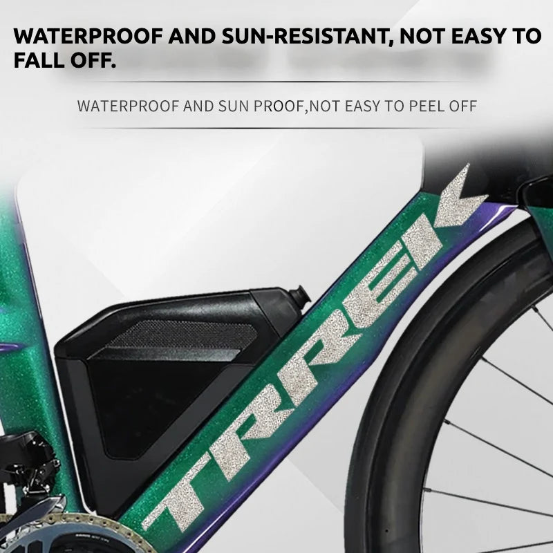 S-PARTS Trek Speed Concept Frame Decal Sticker Kit | Logo Color Change Overlay | Triathlon TT Bike - Detail 3