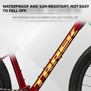 S-PARTS TREK Supercaliber 9.8 Frame Logo Cover Decal Sticker | Waterproof MTB Custom Frame Sticker - Detail 4