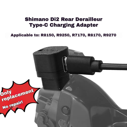 Type-C Charging Adapter for Shimano Di2 Rear Derailleur for R9270 / R9250 / R8170 / R8150 / R7170