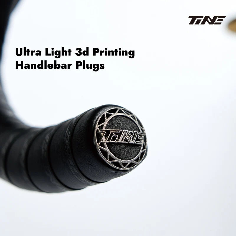 S-PARTS Ultra-Light Hollow Titanium Bar End Plugs | Just 1.5g | Road & Gravel Bike Upgrade