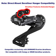 Chaser Colnago V3 / V4RS / C68 Direct Mount Derailleur Hanger | Shimano R-Series | Ultralight - Detail 2