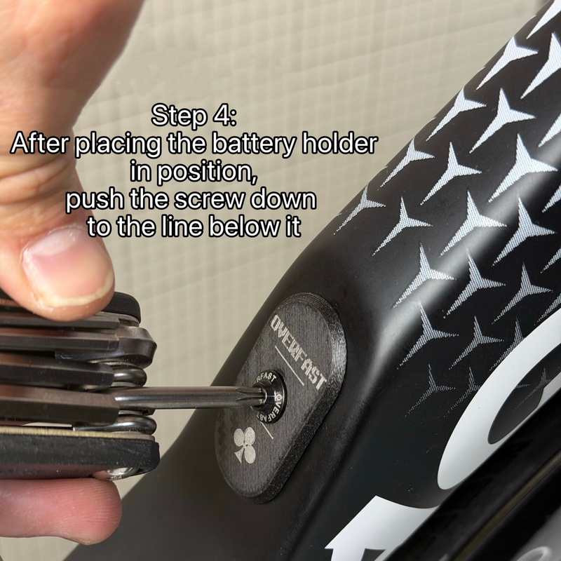 Ultralight DI2 Battery Holder for Colnago Y1RS (Bottle Cage Not Included)｜80g Weight Saving Upgrade