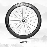 VISION METRON 45 RS Wheel Decal Kit — Carbon Rim Wrap Stickers — Complete Wheelset + Spare Decals - Detail 6