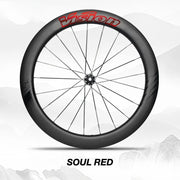 VISION METRON 45 RS Wheel Decal Kit — Carbon Rim Wrap Stickers — Complete Wheelset + Spare Decals - Detail 16