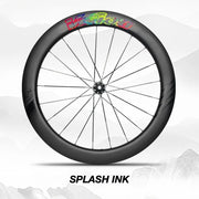 VISION METRON 45 RS Wheel Decal Kit — Carbon Rim Wrap Stickers — Complete Wheelset + Spare Decals - Detail 29