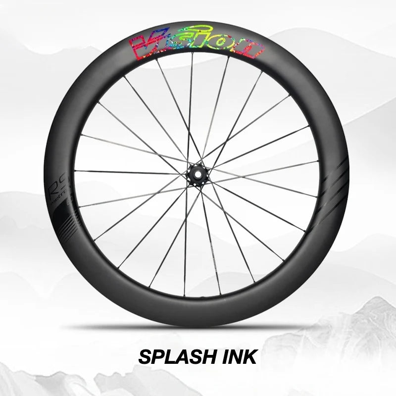 VISION METRON 45 RS Wheel Decal Kit — Carbon Rim Wrap Stickers — Complete Wheelset + Spare Decals - Detail 29