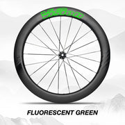 VISION METRON 60 RS Wheel Decal Kit — Carbon Rim Wrap Stickers — Complete Wheelset + Spare Set - Detail 7