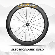 VISION METRON 60 RS Wheel Decal Kit — Carbon Rim Wrap Stickers — Complete Wheelset + Spare Set - Detail 12