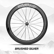 VISION METRON 60 RS Wheel Decal Kit — Carbon Rim Wrap Stickers — Complete Wheelset + Spare Set - Detail 22