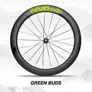 VISION METRON 60 RS Wheel Decal Kit — Carbon Rim Wrap Stickers — Complete Wheelset + Spare Set - Detail 28