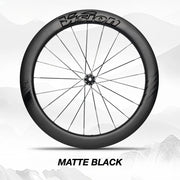 VISION METRON 60 RS Wheel Decal Kit — Carbon Rim Wrap Stickers — Complete Wheelset + Spare Set - Detail 34