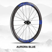 VISION METRON SL45 Wheel Decal Kit — Carbon Rim Wrap Stickers — Complete Wheelset + Spare Set - Detail 17