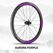 VISION METRON SL45 Wheel Decal Kit — Carbon Rim Wrap Stickers — Complete Wheelset + Spare Set - Detail 18