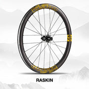 VISION METRON SL45 Wheel Decal Kit — Carbon Rim Wrap Stickers — Complete Wheelset + Spare Set - Detail 20