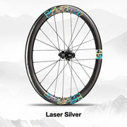 VISION METRON SL45 Wheel Decal Kit — Carbon Rim Wrap Stickers — Complete Wheelset + Spare Set - Detail 22