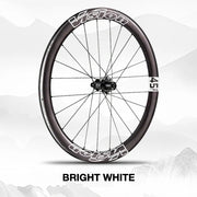 VISION METRON SL45 Wheel Decal Kit — Carbon Rim Wrap Stickers — Complete Wheelset + Spare Set - Detail 24
