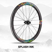 VISION METRON SL45 Wheel Decal Kit — Carbon Rim Wrap Stickers — Complete Wheelset + Spare Set - Detail 28