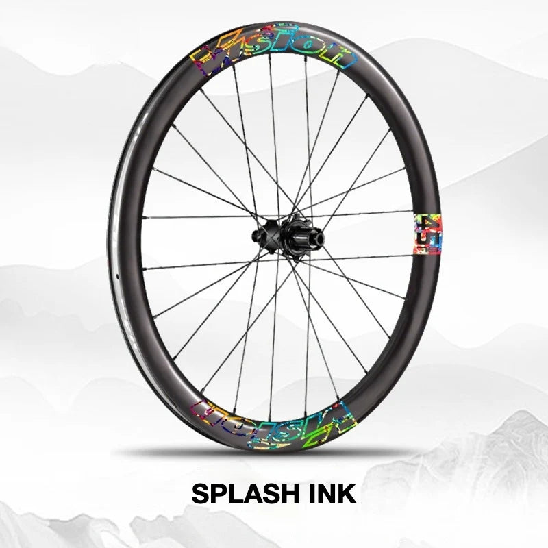 VISION METRON SL45 Wheel Decal Kit — Carbon Rim Wrap Stickers — Complete Wheelset + Spare Set - Detail 28