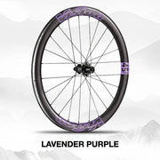 VISION METRON SL45 Wheel Decal Kit — Carbon Rim Wrap Stickers — Complete Wheelset + Spare Set - Detail 35