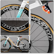 VISION METRON SL60 / SL45 Rim Decal Kit — 1-Wheel Set + 1 Spare Strip — Order 2 for Full Bike - Detail 4