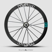 VISION METRON SL60 / SL45 Rim Decal Kit — 1-Wheel Set + 1 Spare Strip — Order 2 for Full Bike - Detail 10