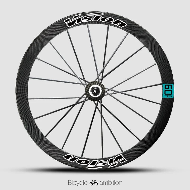 VISION METRON SL60 / SL45 Rim Decal Kit — 1-Wheel Set + 1 Spare Strip — Order 2 for Full Bike - Detail 19