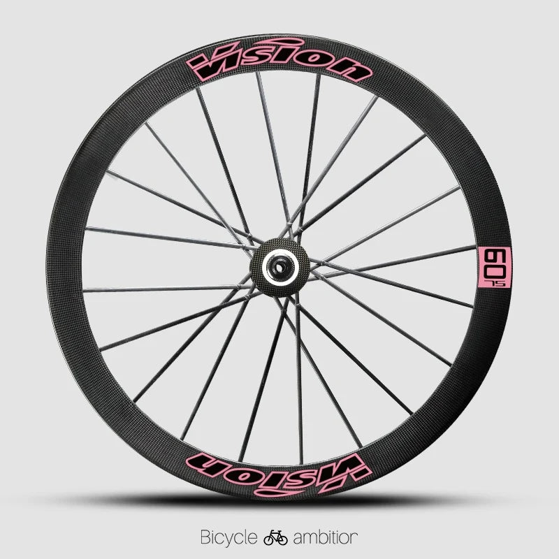 VISION METRON SL60 / SL45 Rim Decal Kit — 1-Wheel Set + 1 Spare Strip — Order 2 for Full Bike - Detail 27