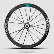 VISION METRON SL60 / SL45 Rim Decal Kit — 1-Wheel Set + 1 Spare Strip — Order 2 for Full Bike - Detail 33