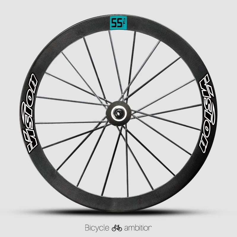 VISION METRON SL60 / SL45 Rim Decal Kit — 1-Wheel Set + 1 Spare Strip — Order 2 for Full Bike - Detail 35