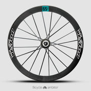 VISION METRON SL60 / SL45 Rim Decal Kit — 1-Wheel Set + 1 Spare Strip — Order 2 for Full Bike - Detail 36