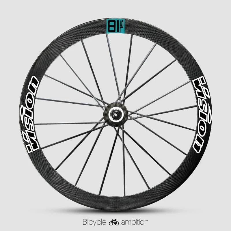 VISION METRON SL60 / SL45 Rim Decal Kit — 1-Wheel Set + 1 Spare Strip — Order 2 for Full Bike - Detail 37