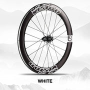VISION METRON SL60 Wheel Decal Kit — Carbon Rim Wrap Stickers — Complete Wheelset + Spare Set - Detail 5