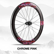 VISION METRON SL60 Wheel Decal Kit — Carbon Rim Wrap Stickers — Complete Wheelset + Spare Set - Detail 10