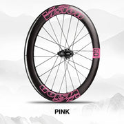 VISION METRON SL60 Wheel Decal Kit — Carbon Rim Wrap Stickers — Complete Wheelset + Spare Set - Detail 13