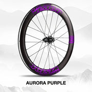 VISION METRON SL60 Wheel Decal Kit — Carbon Rim Wrap Stickers — Complete Wheelset + Spare Set - Detail 18