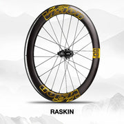 VISION METRON SL60 Wheel Decal Kit — Carbon Rim Wrap Stickers — Complete Wheelset + Spare Set - Detail 20