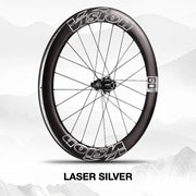 VISION METRON SL60 Wheel Decal Kit — Carbon Rim Wrap Stickers — Complete Wheelset + Spare Set - Detail 22