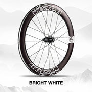 VISION METRON SL60 Wheel Decal Kit — Carbon Rim Wrap Stickers — Complete Wheelset + Spare Set - Detail 24