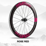 VISION METRON SL60 Wheel Decal Kit — Carbon Rim Wrap Stickers — Complete Wheelset + Spare Set - Detail 25