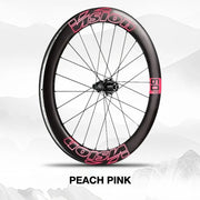 VISION METRON SL60 Wheel Decal Kit — Carbon Rim Wrap Stickers — Complete Wheelset + Spare Set - Detail 33