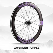 VISION METRON SL60 Wheel Decal Kit — Carbon Rim Wrap Stickers — Complete Wheelset + Spare Set - Detail 35