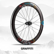 VISION METRON SL60 Wheel Decal Kit — Carbon Rim Wrap Stickers — Complete Wheelset + Spare Set - Detail 37