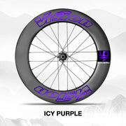 VISION METRON SL91 Single-Wheel Decal Kit — Aero Carbon Rim Graphics - Detail 8