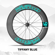 VISION METRON SL91 Single-Wheel Decal Kit — Aero Carbon Rim Graphics - Detail 10