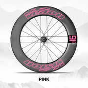 VISION METRON SL91 Single-Wheel Decal Kit — Aero Carbon Rim Graphics - Detail 14