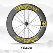 VISION METRON SL91 Single-Wheel Decal Kit — Aero Carbon Rim Graphics - Detail 15